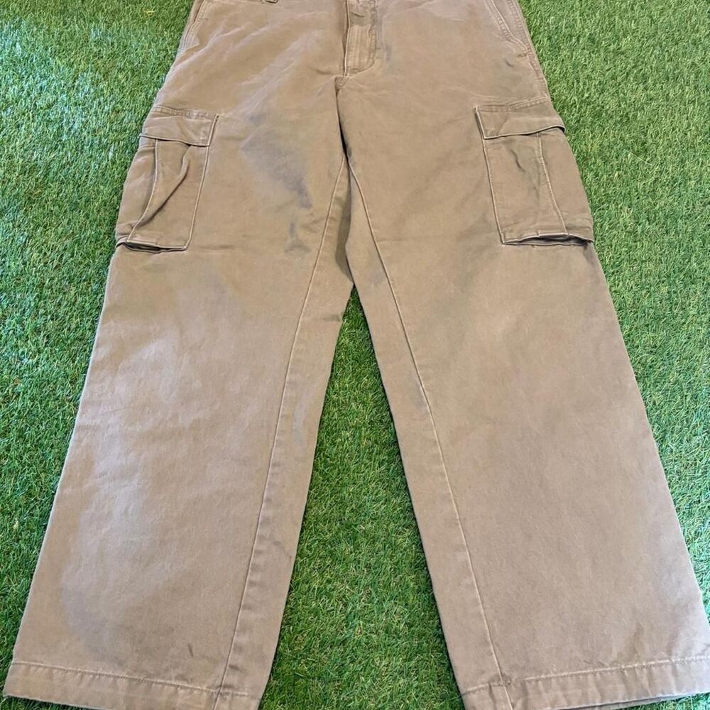 Banana-republic Men's Tan and Khaki Trousers